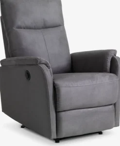 ABILDSKOVFauteuil inclinable ABILDSKOV électrique tissu gris