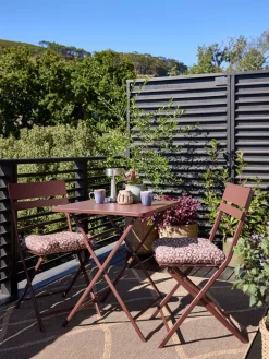 ABORGEnsemble bistrot ABORG l60xL60 aubergine
