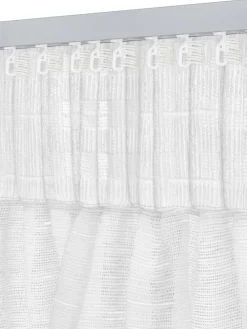 ABRAURRideau ABRAUR 1x140x175 blanc cassé