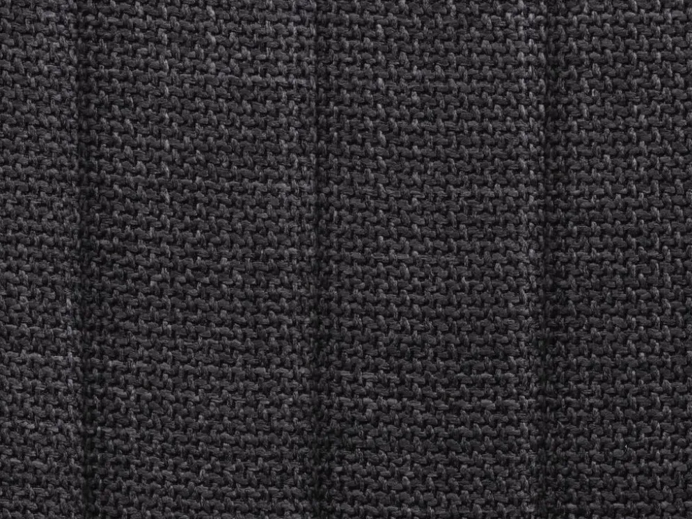 ADSLEVChaise ADSLEV tissu gris anthracite/noir