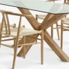 AGERBY + GUDERUPAGERBY L190 table chêne naturel + 4 GUDERUP chaises chêne