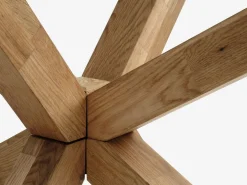 AGERBYTable AGERBY 90x190 verre/chêne naturel