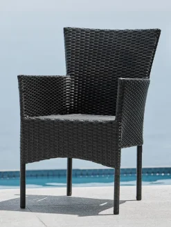 AIDTChaise empilable AIDT noir