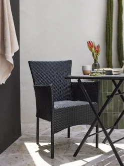 AIDTChaise empilable AIDT noir