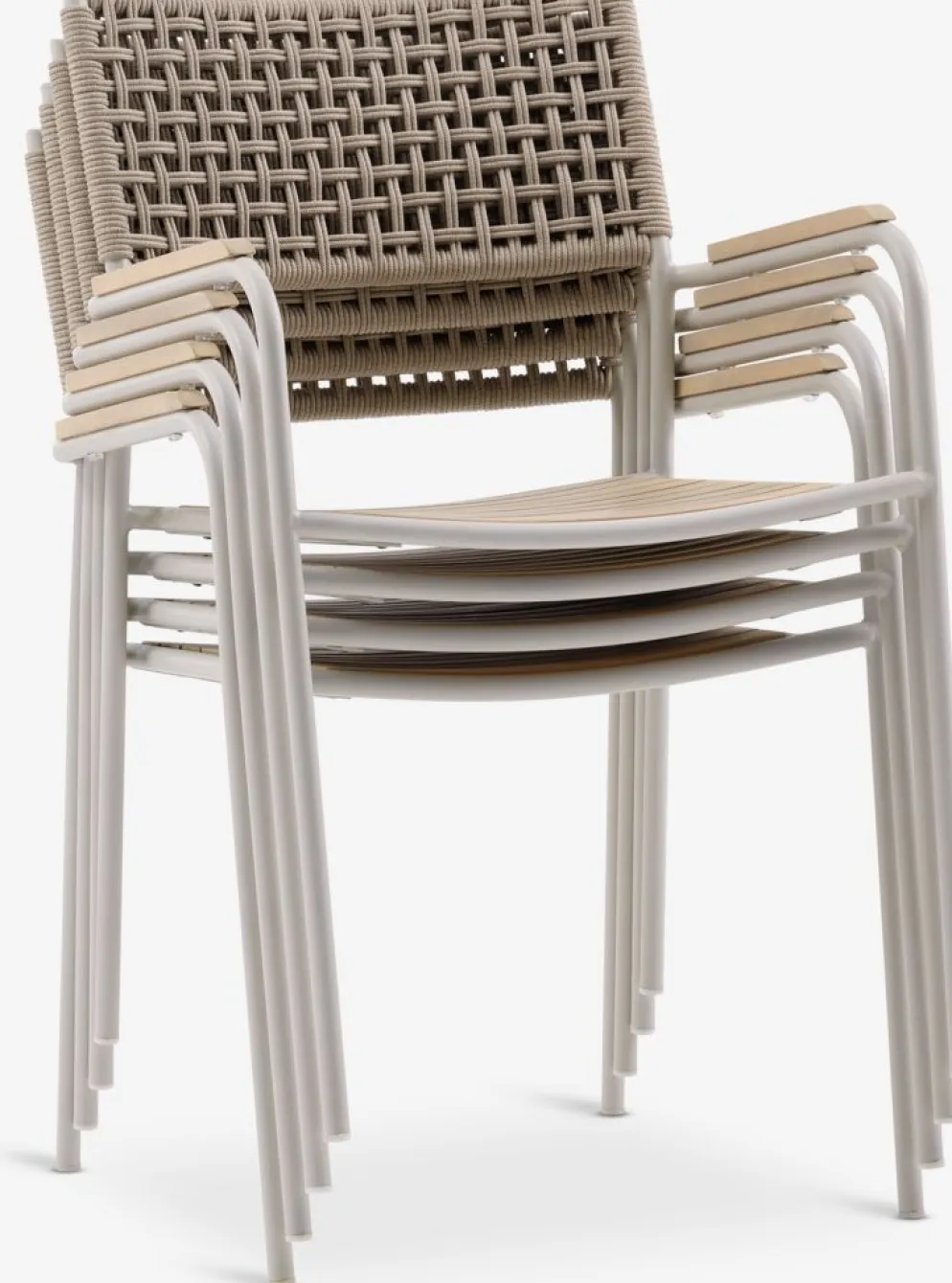 AJSTRUPChaise empilable AJSTRUP beige