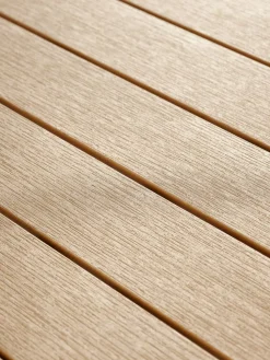 AKTIVEN + GLOMFJORDAKTIVEN L118/168 table naturel + 4 GLOMFJORD chaises