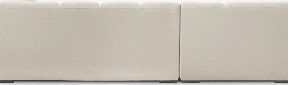 ALLESECanapé ALLESE méridienne gauche tissu beige