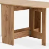 ALLINGTable ALLING 80x100/163 coloris chêne chaud