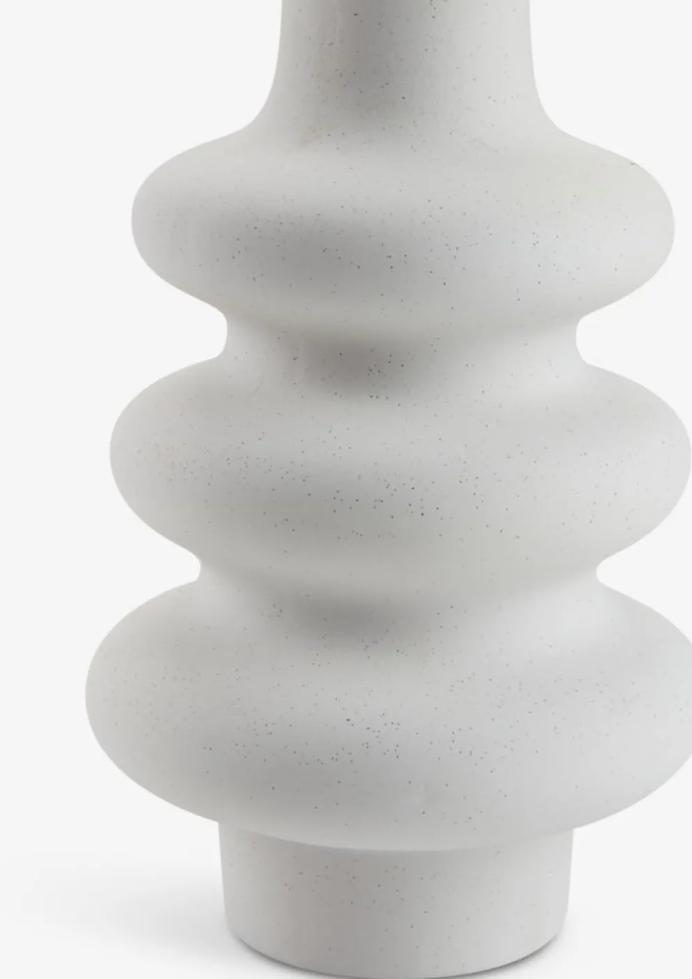 ALVISVase ALVIS Ø20xH30cm blanc
