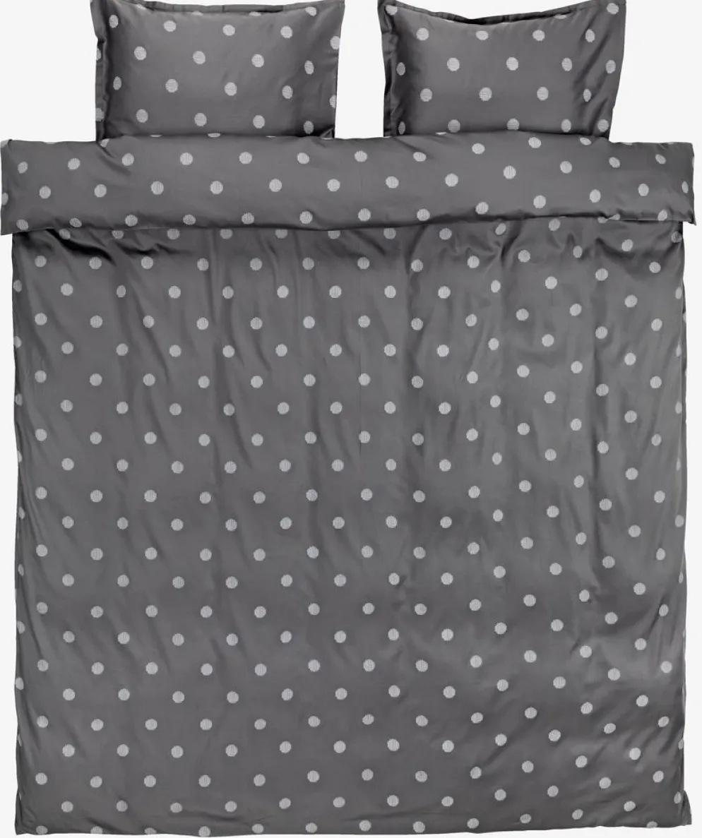 ANEPlusParure de lit Satin ANE 240x220 gris