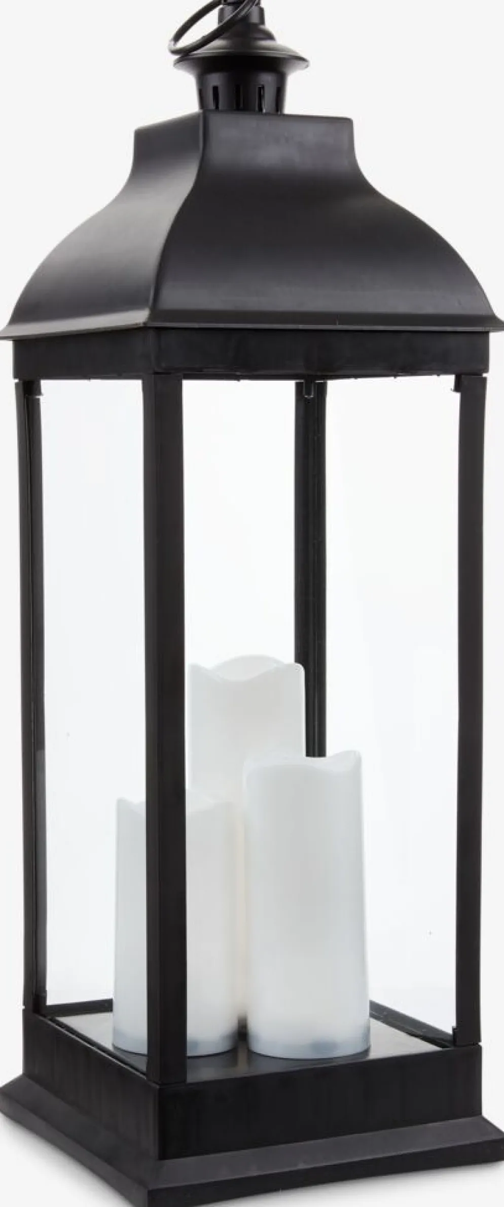 ANKALanterne ANKA l24xL24xH70cm a/LED noir