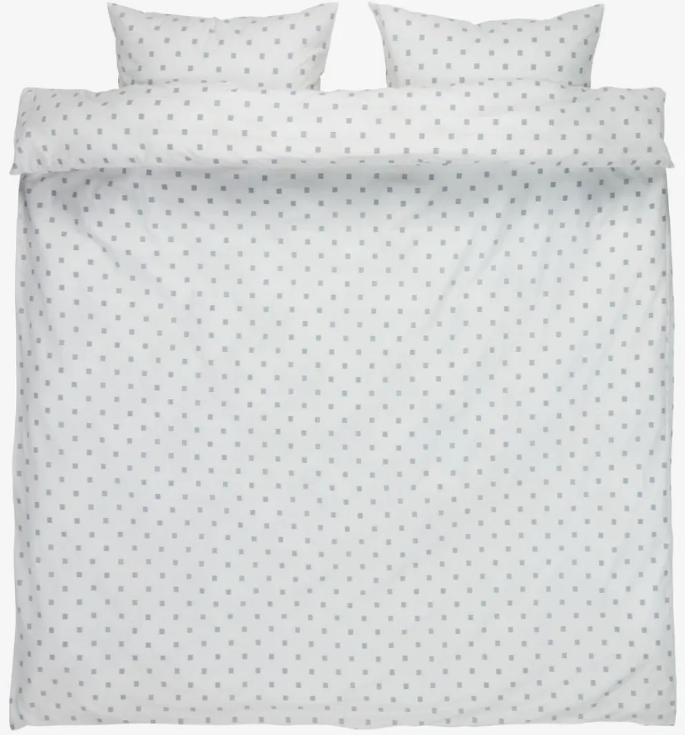 ANNIKABasicParure de lit ANNIKA 240x220 bleu/blanc
