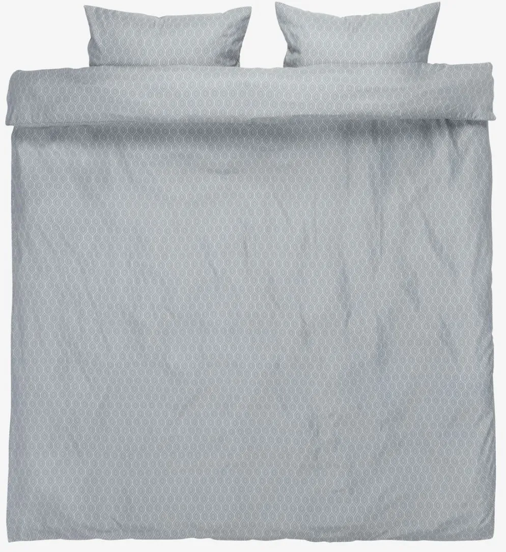 ASLIBasicParure de lit ASLI Micro 240x220 bleu poudré