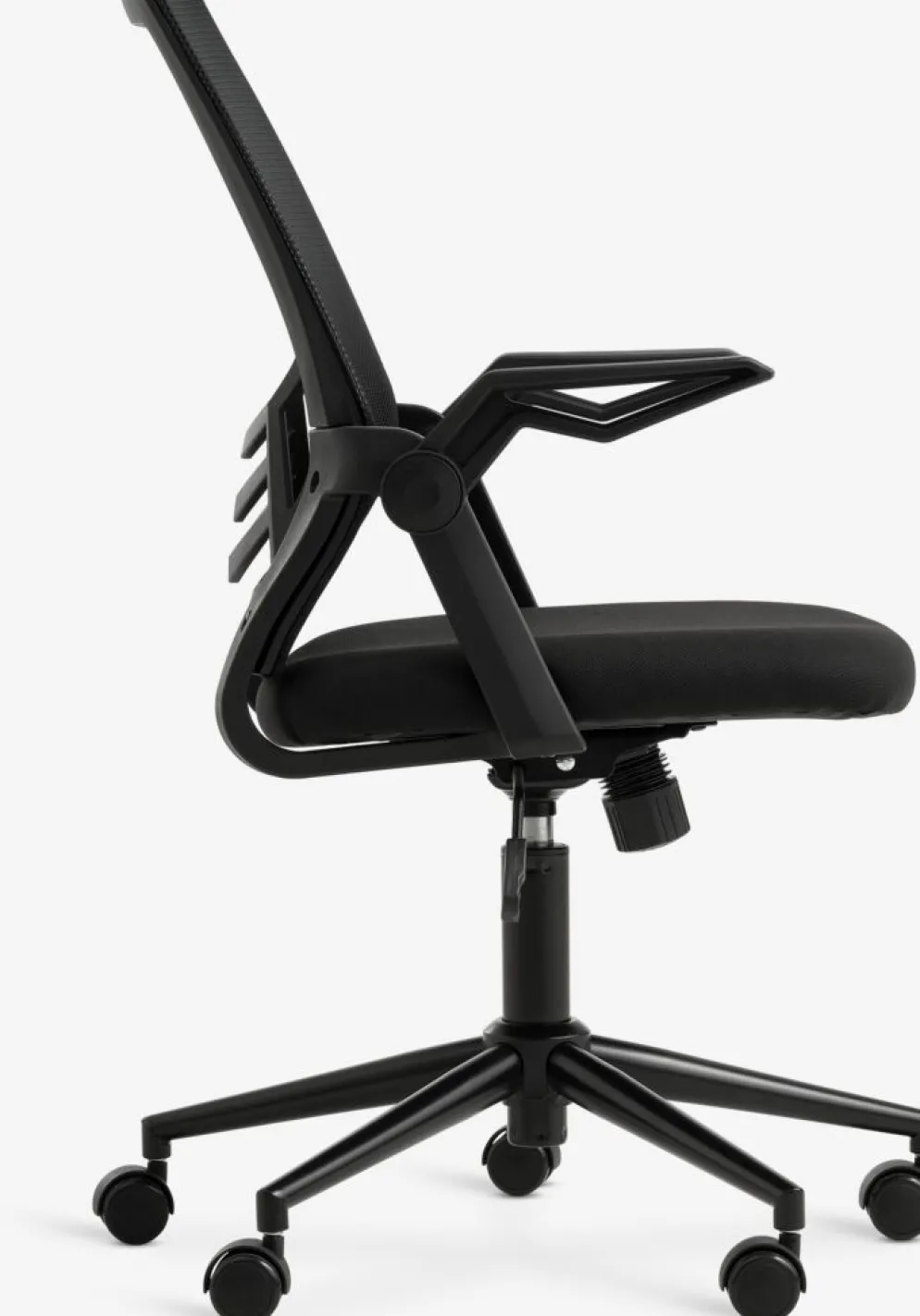 ASPERUPChaise de bureau ASPERUP maille/tissu noir