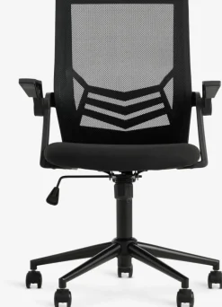 ASPERUPChaise de bureau ASPERUP maille/tissu noir