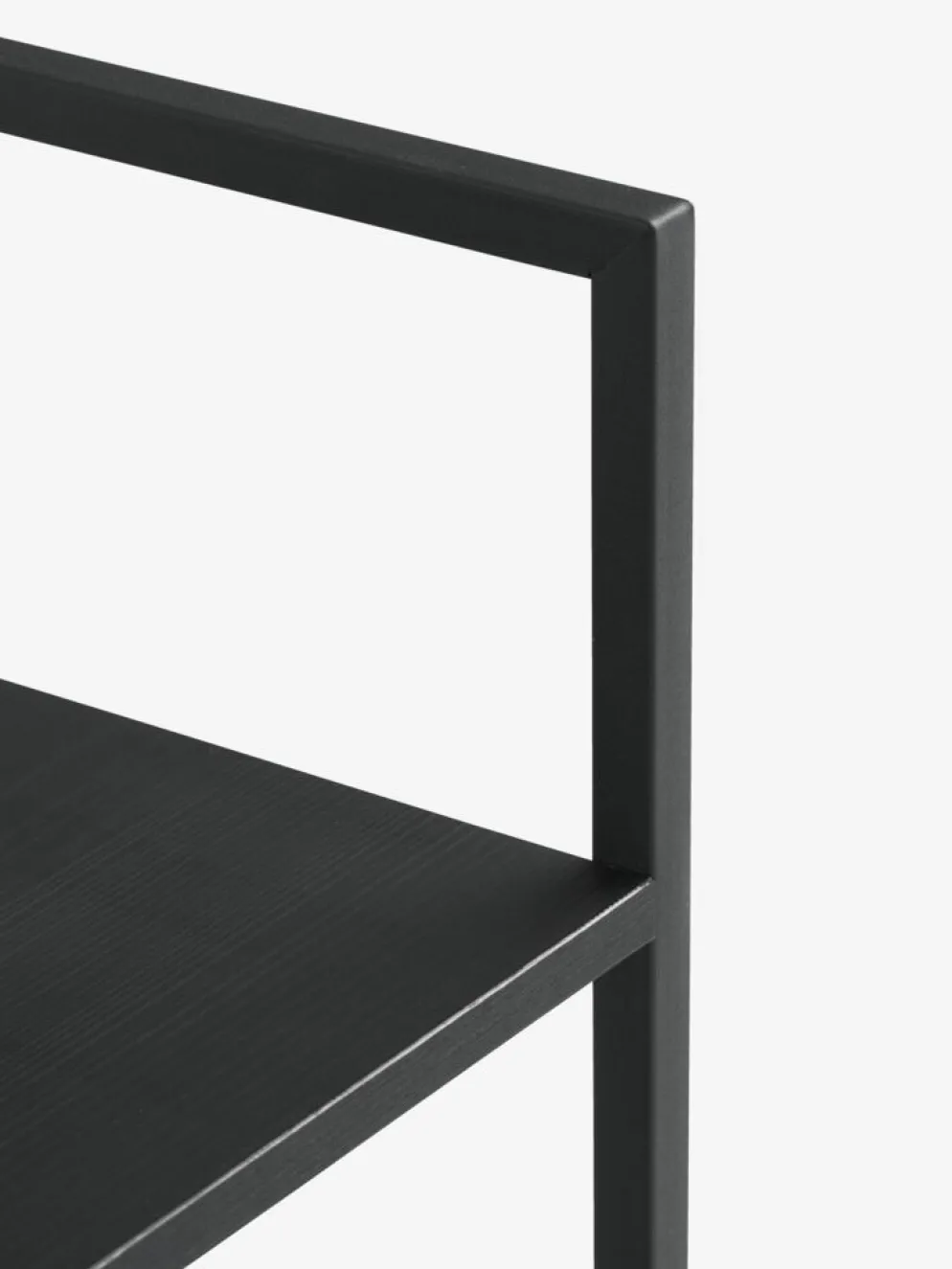 ASTRUPMeuble TV ASTRUP 1 tablette noir