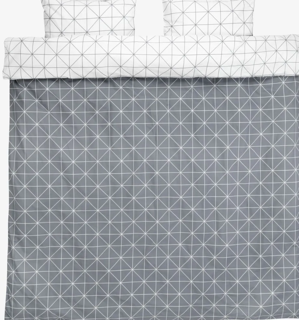 ATLAPlusParure de lit ATLA 240x220 gris