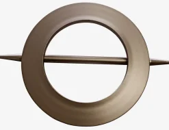 Attache rideau Ø13/8,5cm argenté