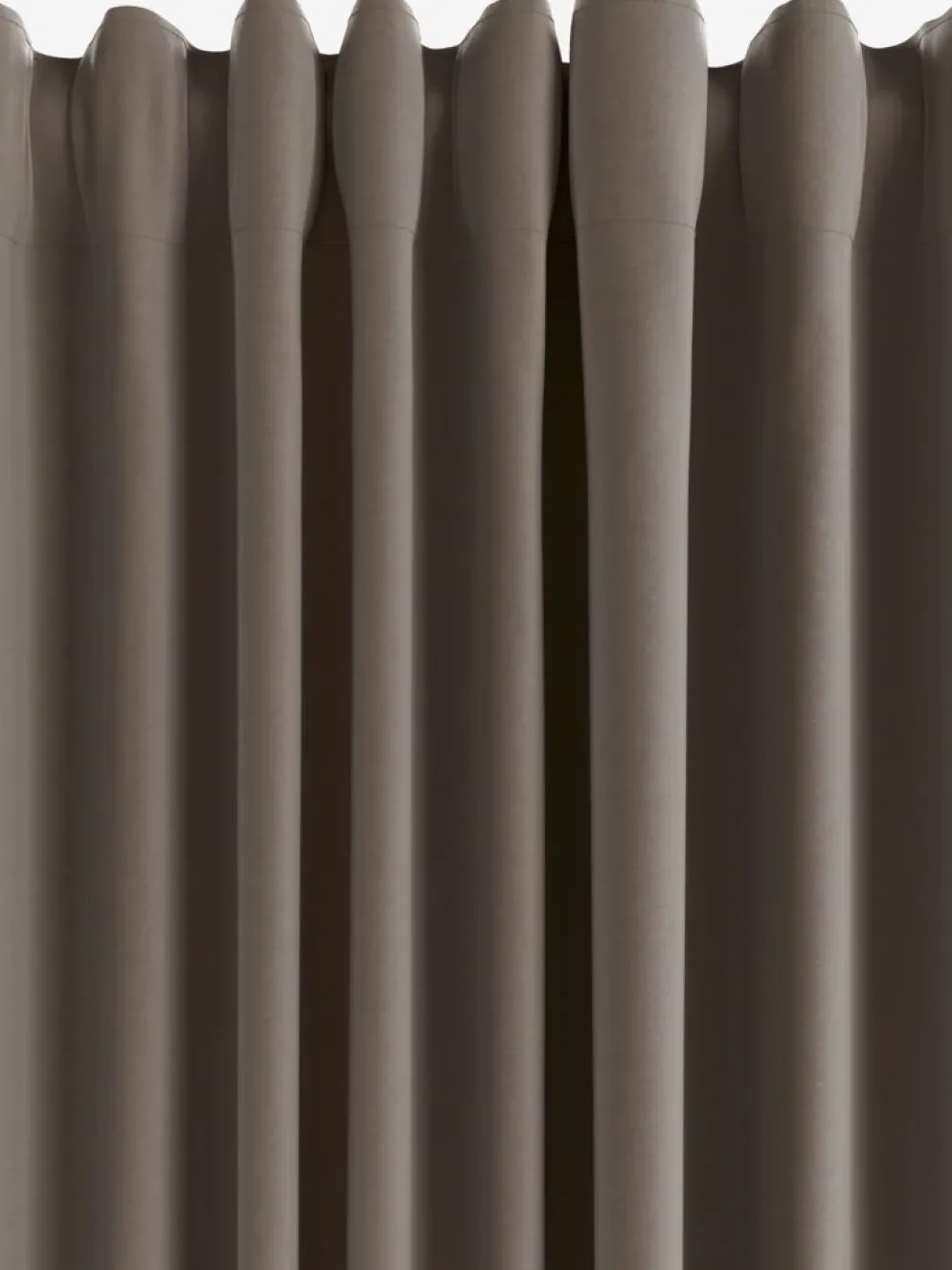 AUSTRARideau AUSTRA 1x140x300 velours brun