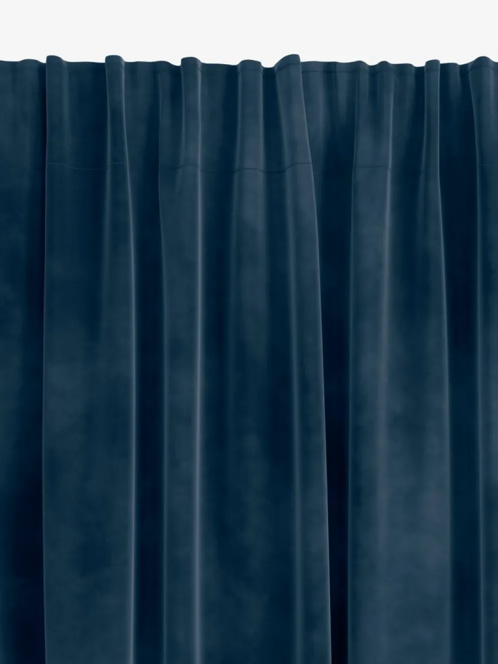 AUSTRARideau AUSTRA 1x140x300 velours bleu