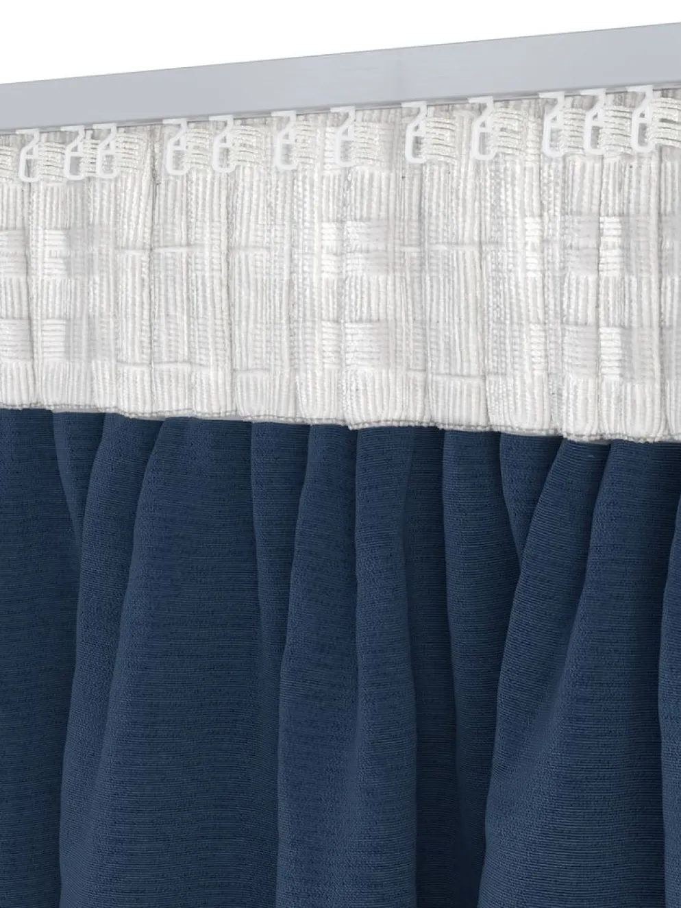 AUSTRARideau AUSTRA 1x140x300 velours bleu