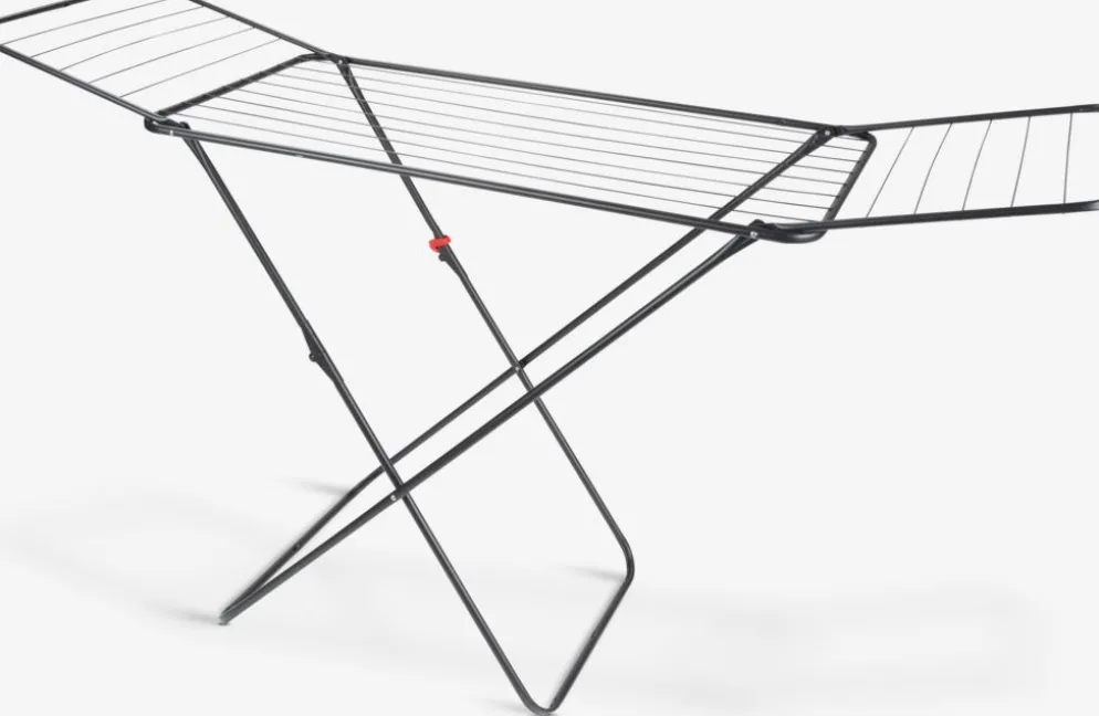 AXELÉtendoir à linge AXEL l55xL171xH89/99cm gris anthracite