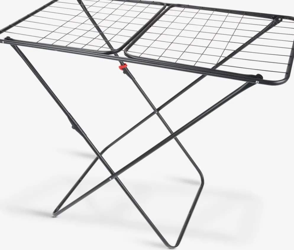 AXELÉtendoir à linge AXEL l55xL171xH89/99cm gris anthracite