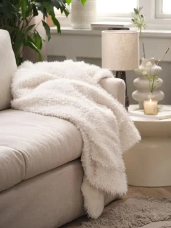 BALLBLOMPlaid BALLBLOM 130x180 blanc