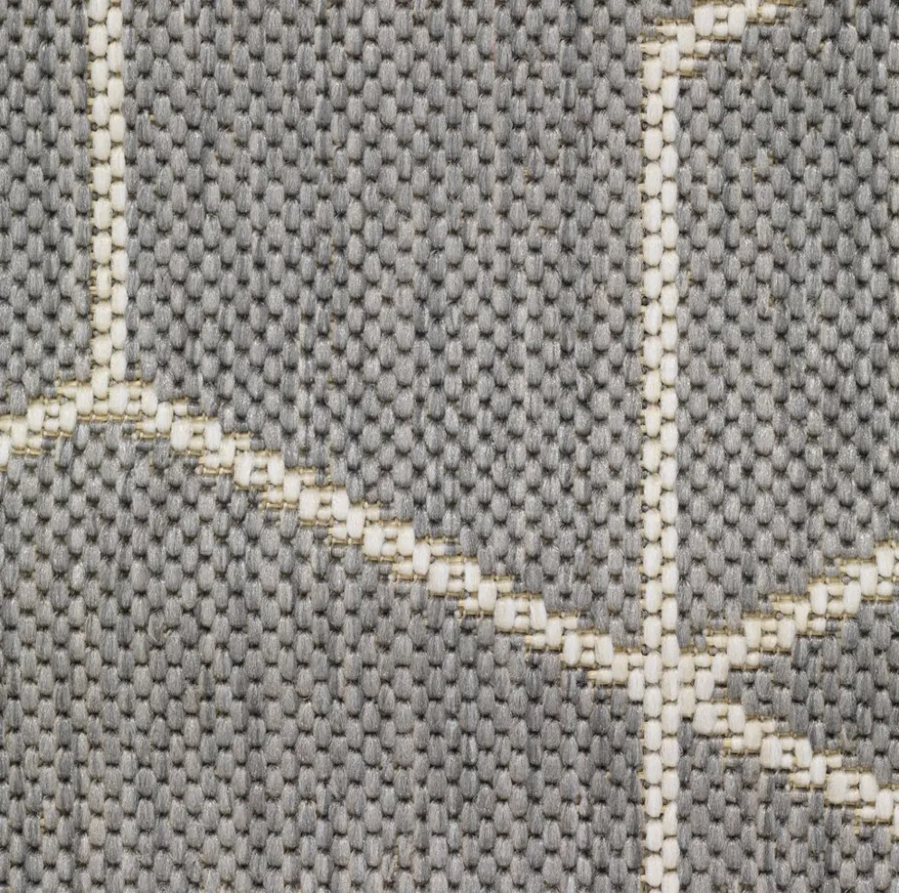 BALSATRETapis BALSATRE 160x230 gris/blanc