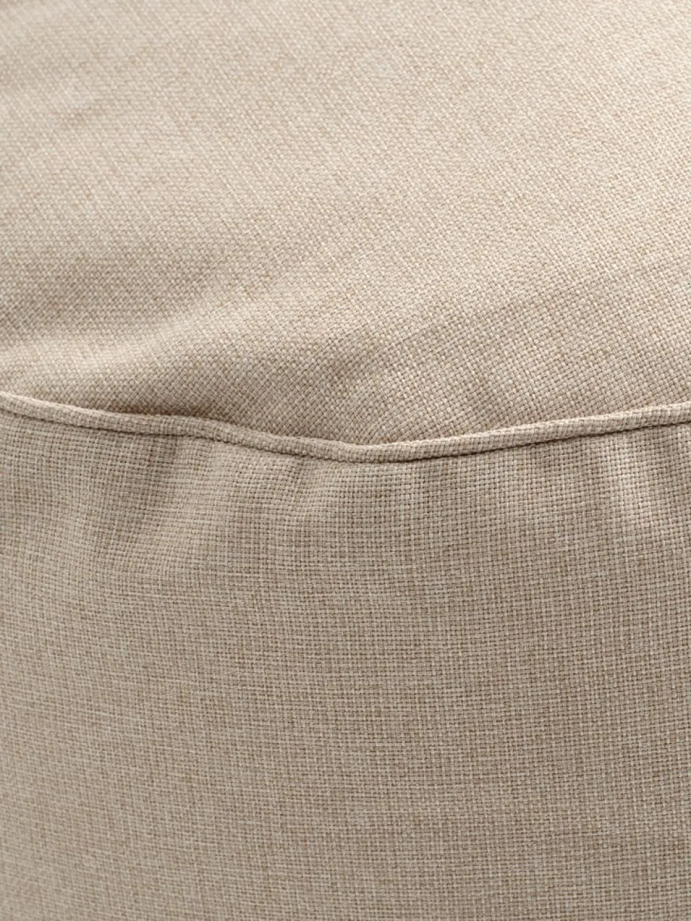 BANDHOLMPouf poire BANDHOLM 75x100x90 tissu beige