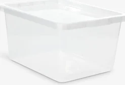 BASIC BOXBoîte de rangement BASIC BOX 20L a/couvercle transparent