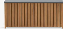 BEDERCoffre à coussins BEDER l133xH61xP54 bois eucalyptus