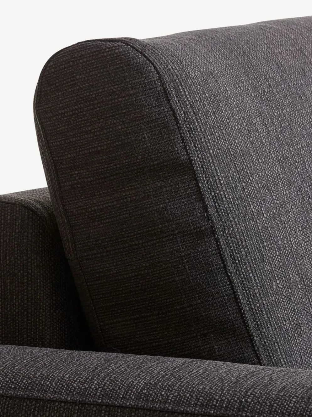 BEDSTEDCanapé convertible avec méridienne BEDSTED gris