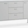 BELLELUNDBuffet BELLELUND 2 portes 3 tiroirs beige
