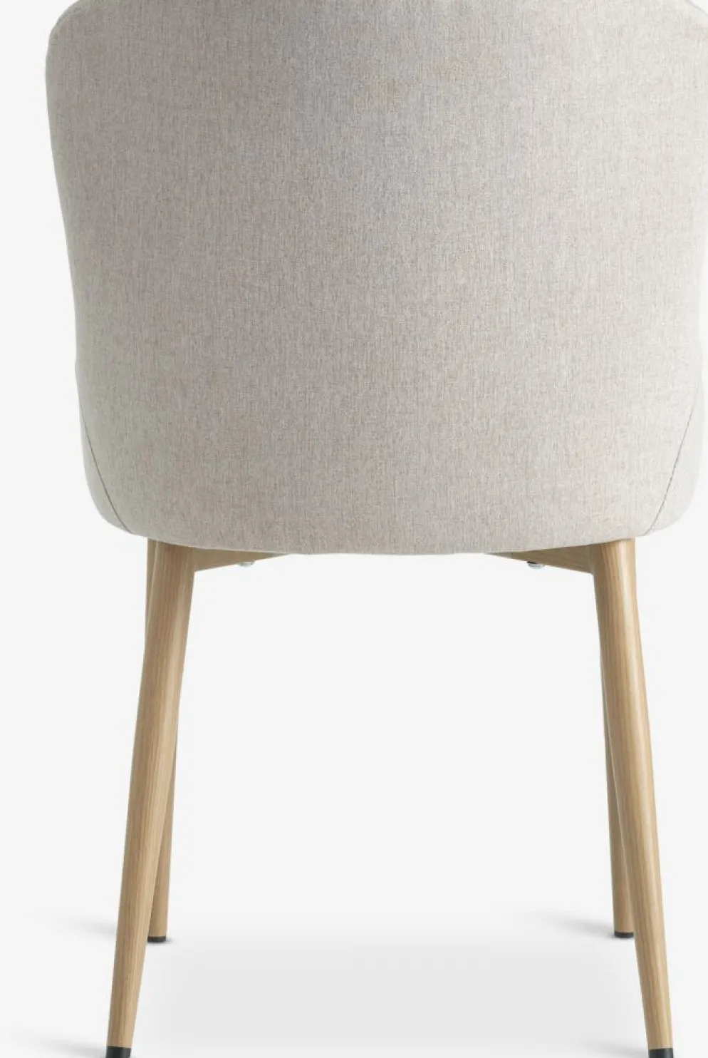 BELLINGEChaise BELLINGE tissu sable/coloris chêne naturel