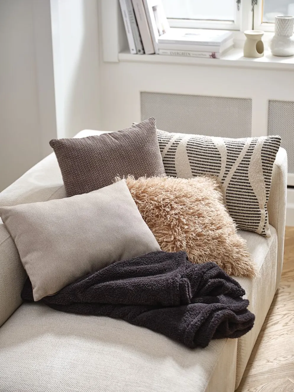 BERBERISCoussin BERBERIS 40x60 noir/beige