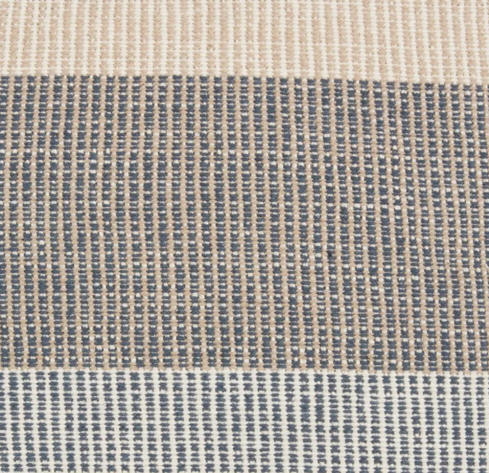 BERGFLETTECoussin BERGFLETTE 45x45 beige/bleu