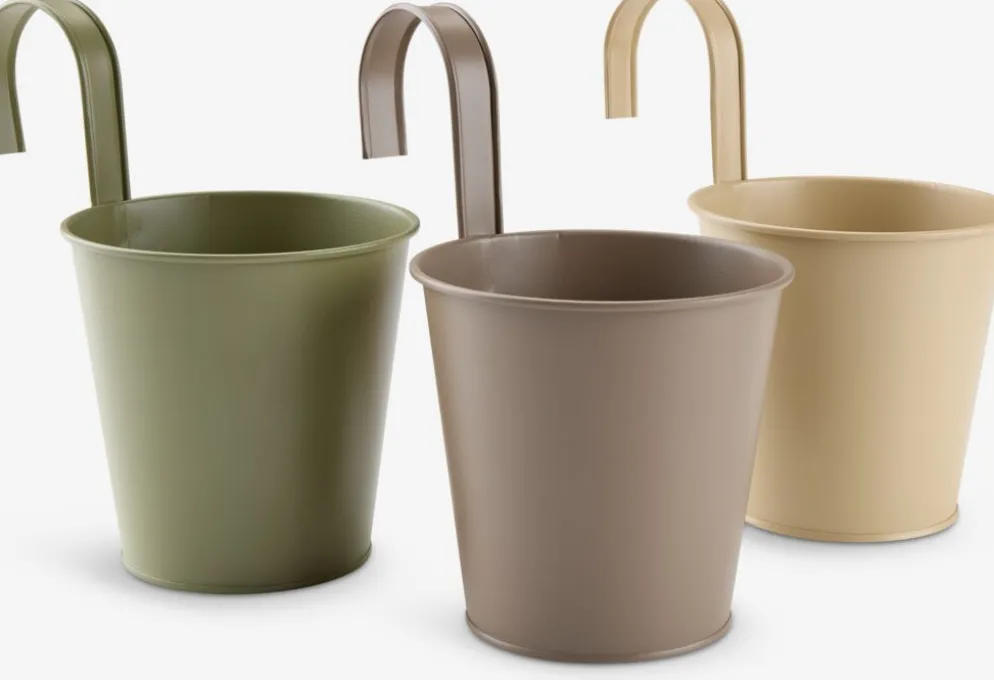 BILLEJardinière de balcon BILLE Ø12xH19 assorti