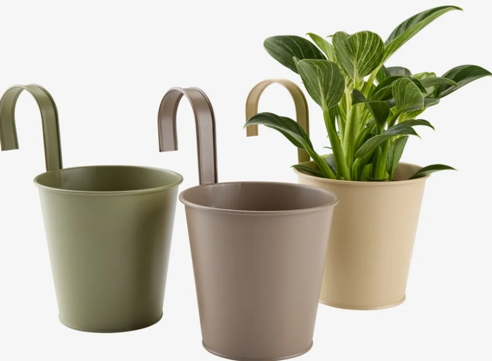 BILLEJardinière de balcon BILLE Ø12xH19 assorti