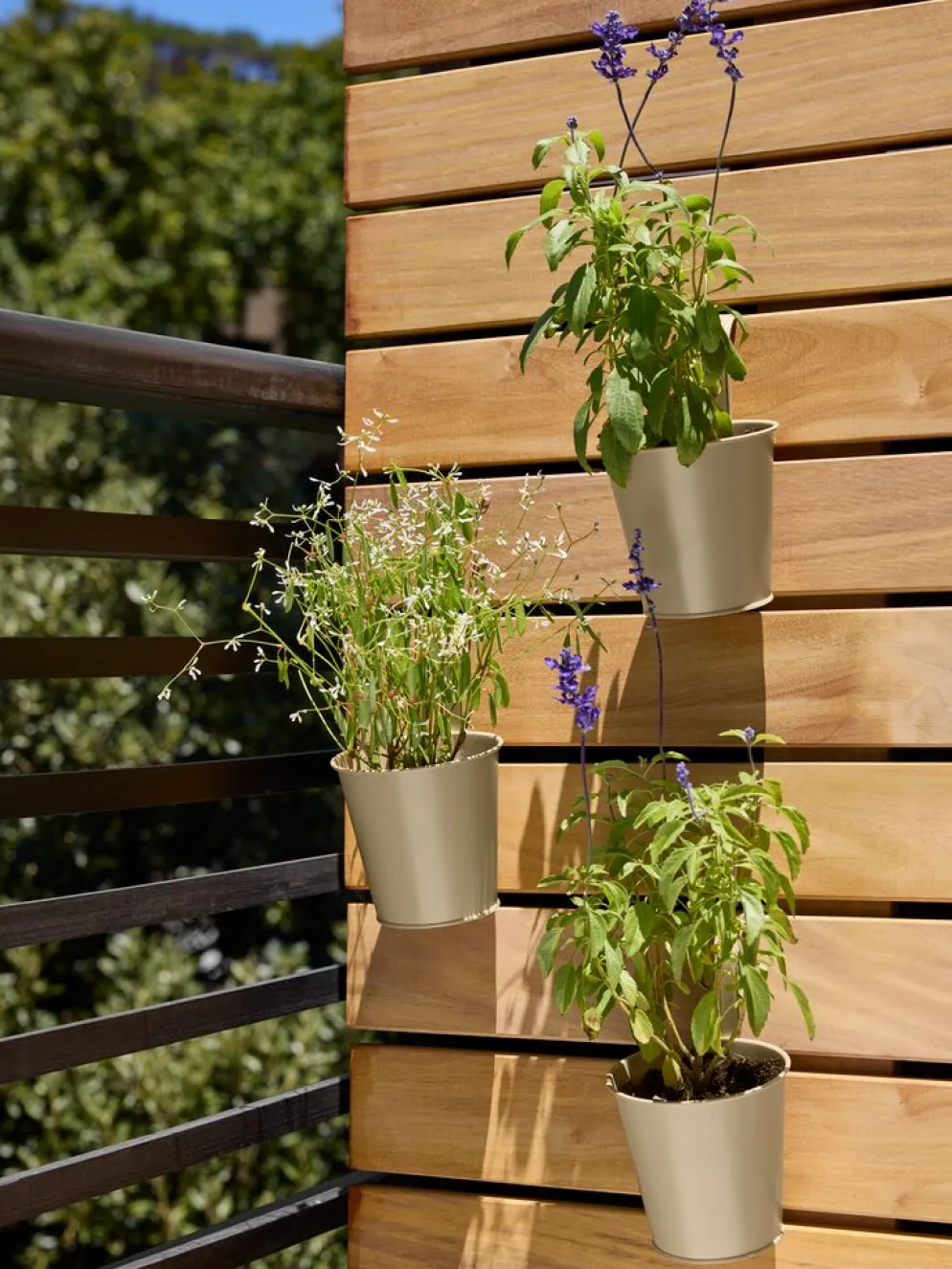 BILLEJardinière de balcon BILLE Ø12xH19 assorti