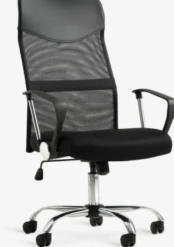 BILLUMFauteuil de bureau BILLUM maille noir