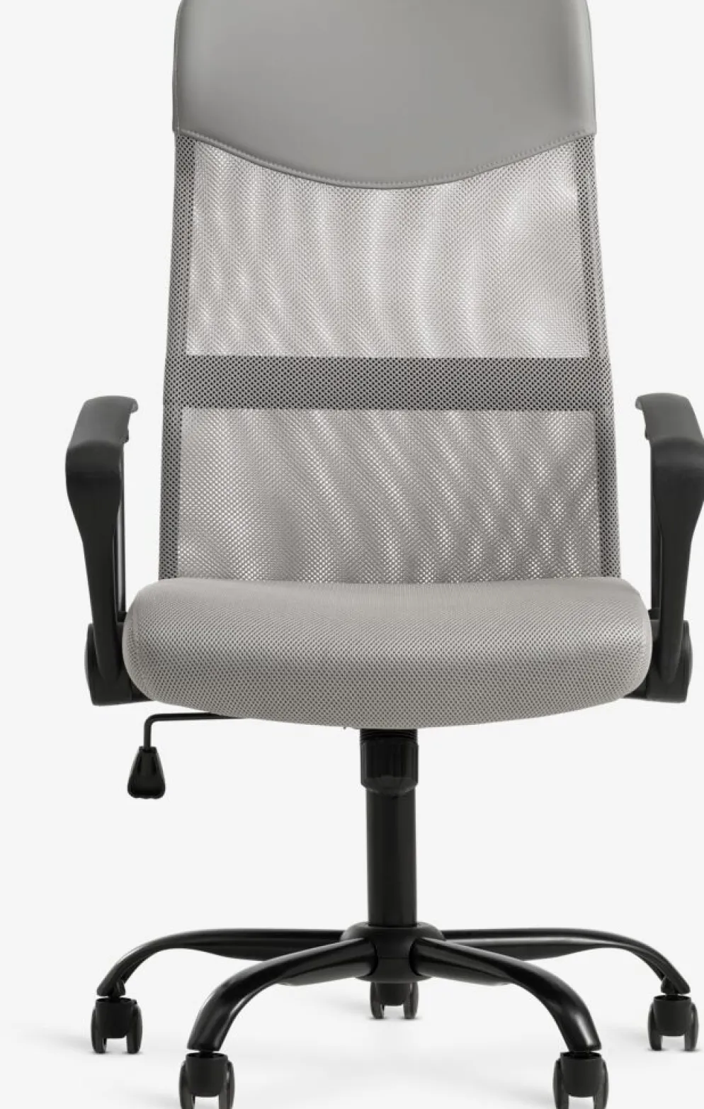 BILLUMFauteuil de bureau BILLUM maille gris/noir