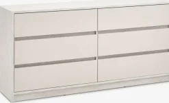 BILLUNDCommode 3+3 tiroirs BILLUND coloris travertin/beige