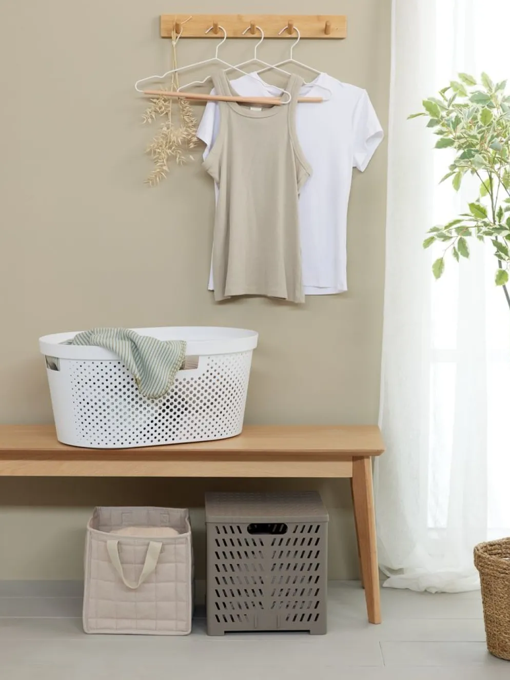 BOCintres BO L42cm 3pcs/pqt blanc
