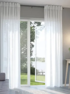 BOLMENRideau BOLMEN 1x140x300 froissé blanc cassé