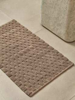 BORGHOLMPlusTapis de bain BORGHOLM 50x80 sable foncé