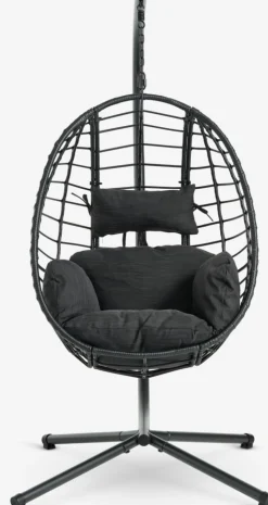 BORKChaise suspendue BORK l96xH192xP124 noir