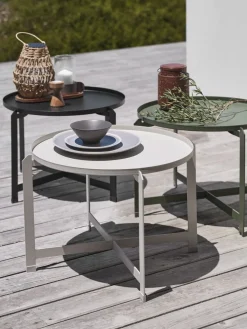 BORRETable d'appoint BORRE Ø50xH40 vert olive