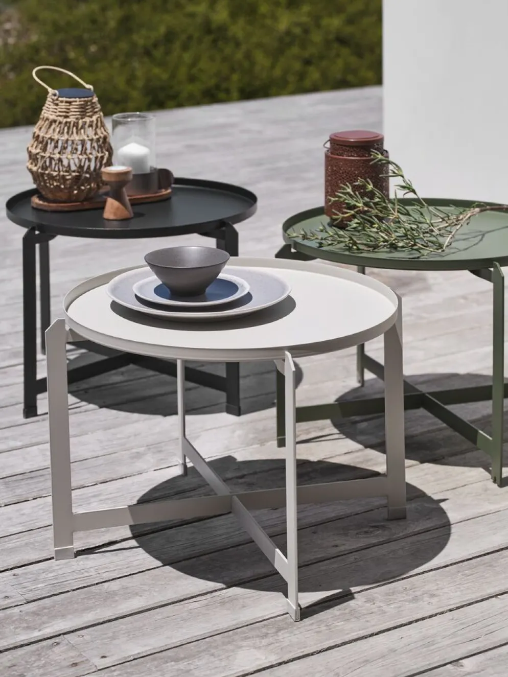 BORRETable d'appoint BORRE Ø50xH40 beige