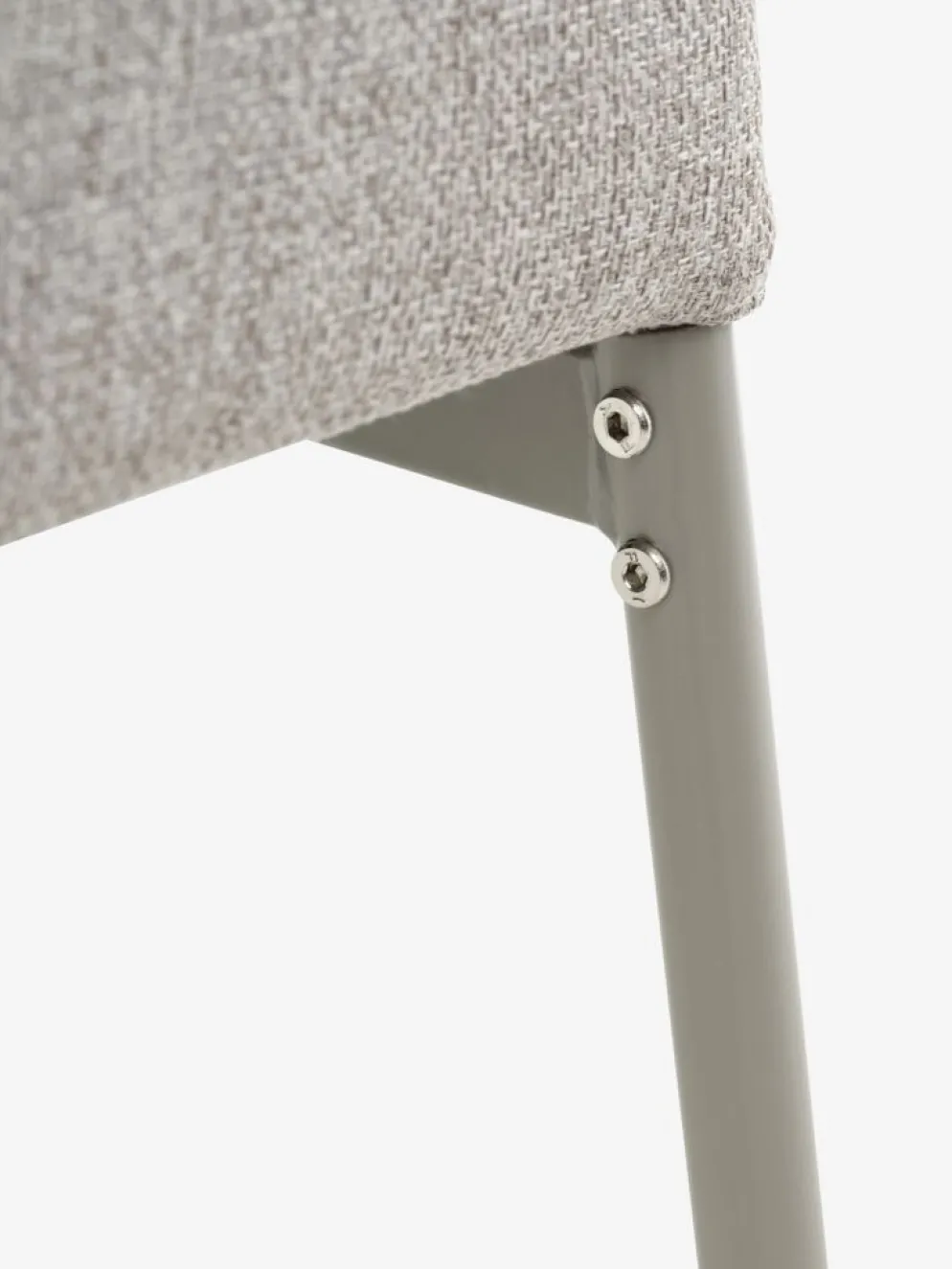 BRANDEChaise BRANDE tissu beige